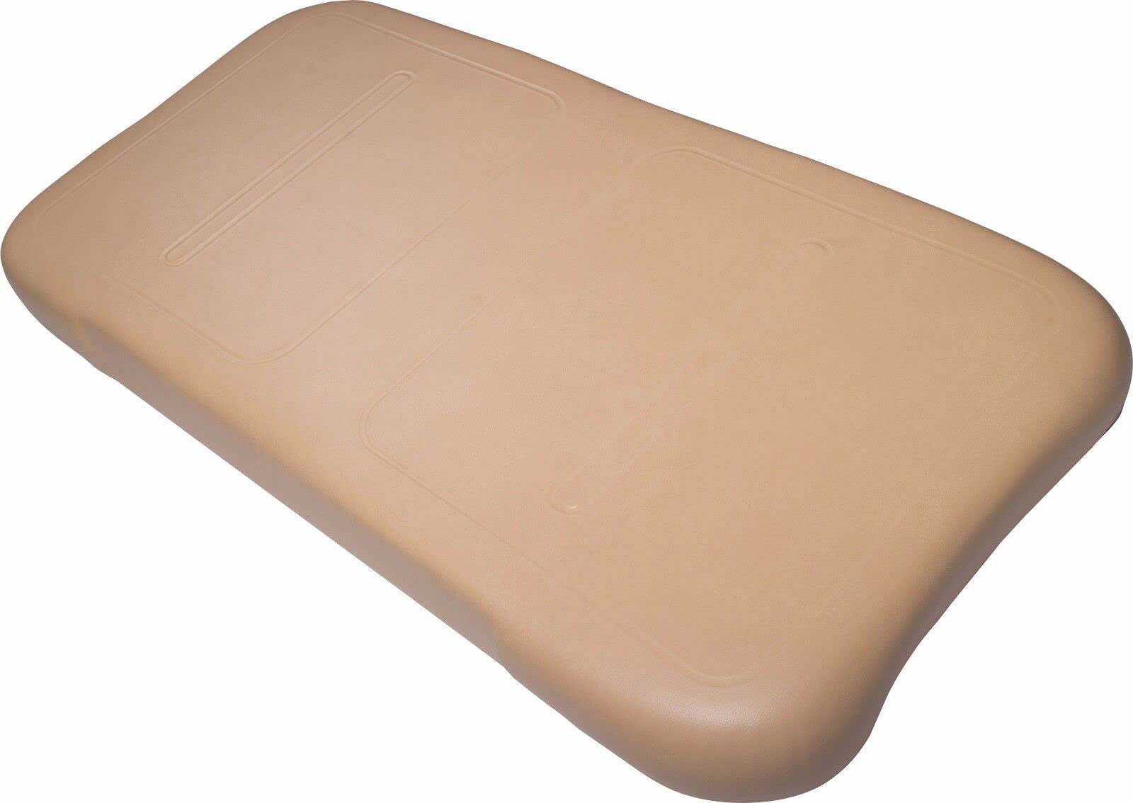 Performance Plus Carts EZGO TXT Golf Cart Front Seat Bottom Assembly Replacement | Tan Color | Compatible with 1994.5-2013 EZGO TXT Models | Perfect for Golf Course Rides, Neighborhood Cruising & Resort Transportation