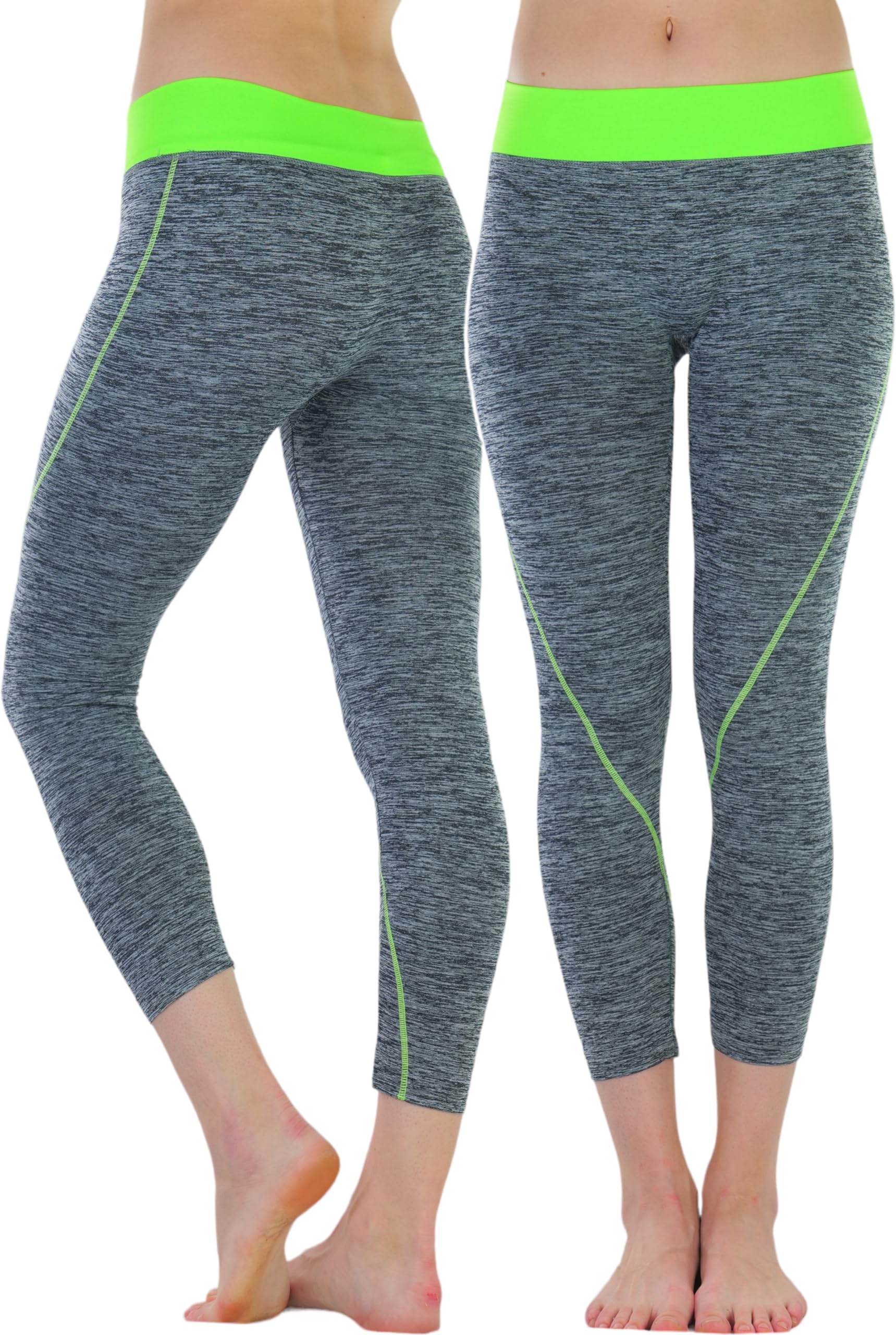 ToBeInStyle Women's Classic Fit Active Pants, Leggings & Capris - Comfortable Workout Yoga Running Lounge Wear for Women