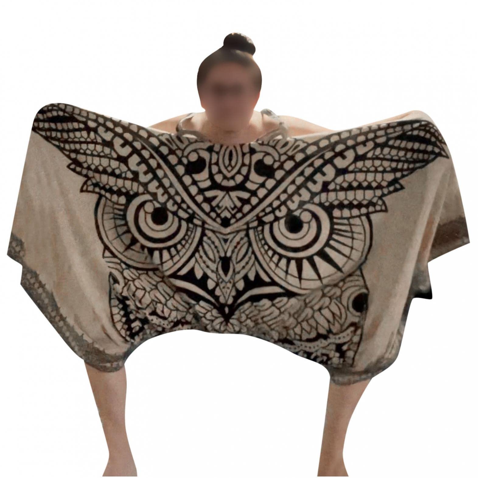 2022 Women's Casual Owl Print Loose Suspender Swing Bib Jumpsuit - TikTok Viral Summer Romper Dress for Women, Funny & Stylish Outfit for Beach, Party, and Casual Wear