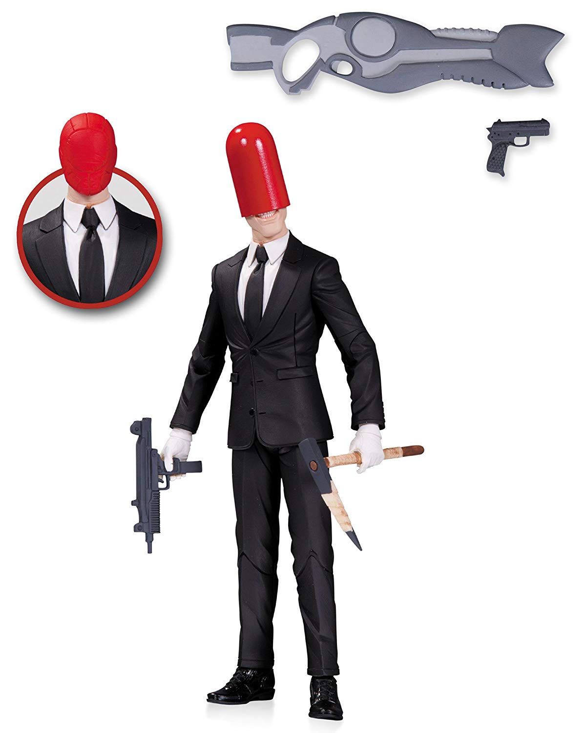 DC Comics Designer Series Red Hood Greg Capullo Action Figure - Collectible 7-Inch Figure for DC Fans, Display & Gifts - Perfect for Comic Book Collections & Superhero Decor