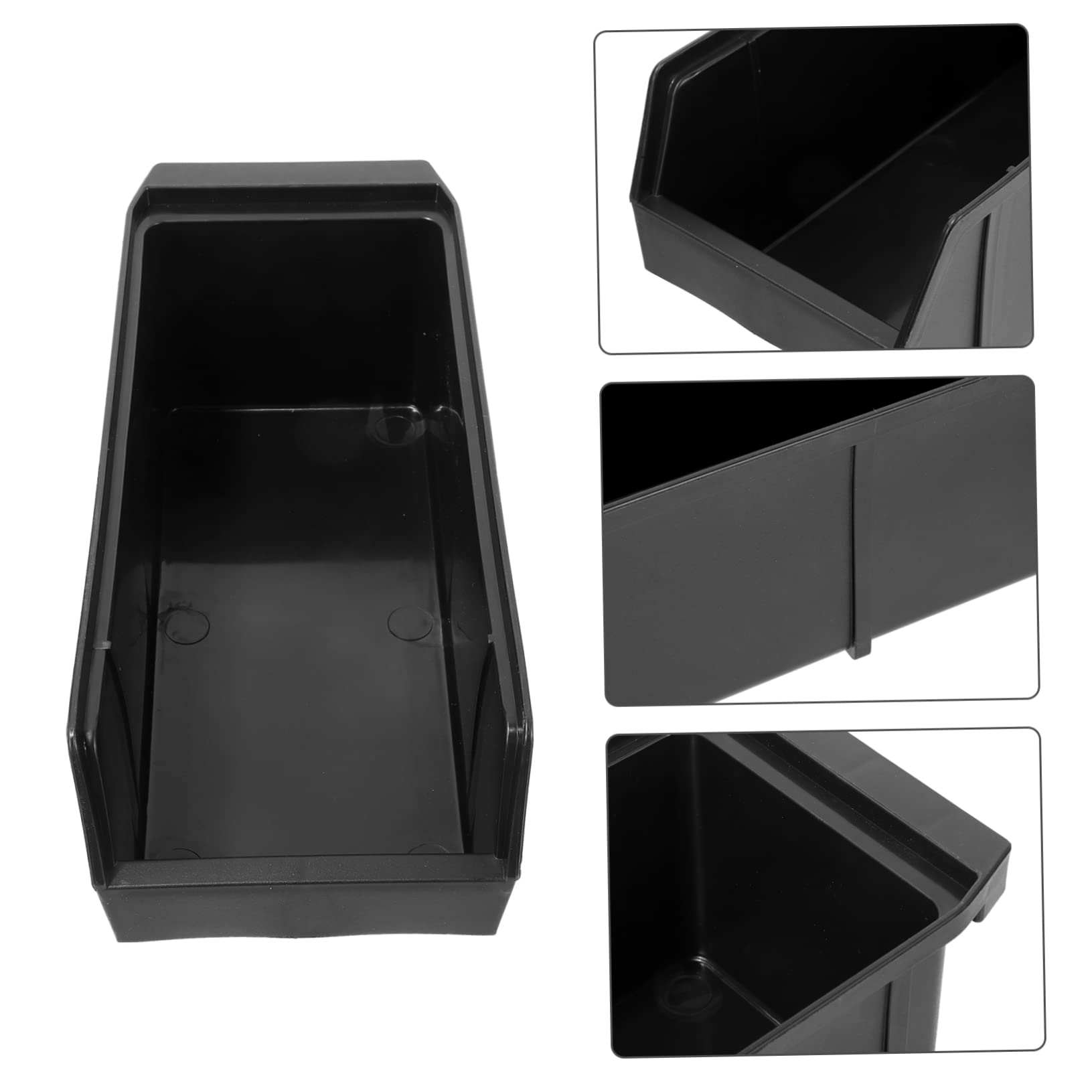OSALADI Plastic Tea and Coffee Storage Box - Sugar Packet Organizer, Condiment Holder for Milk Tea, Office Desk Accessory - Perfect for Cafes, Home Kitchens, and Office Desks