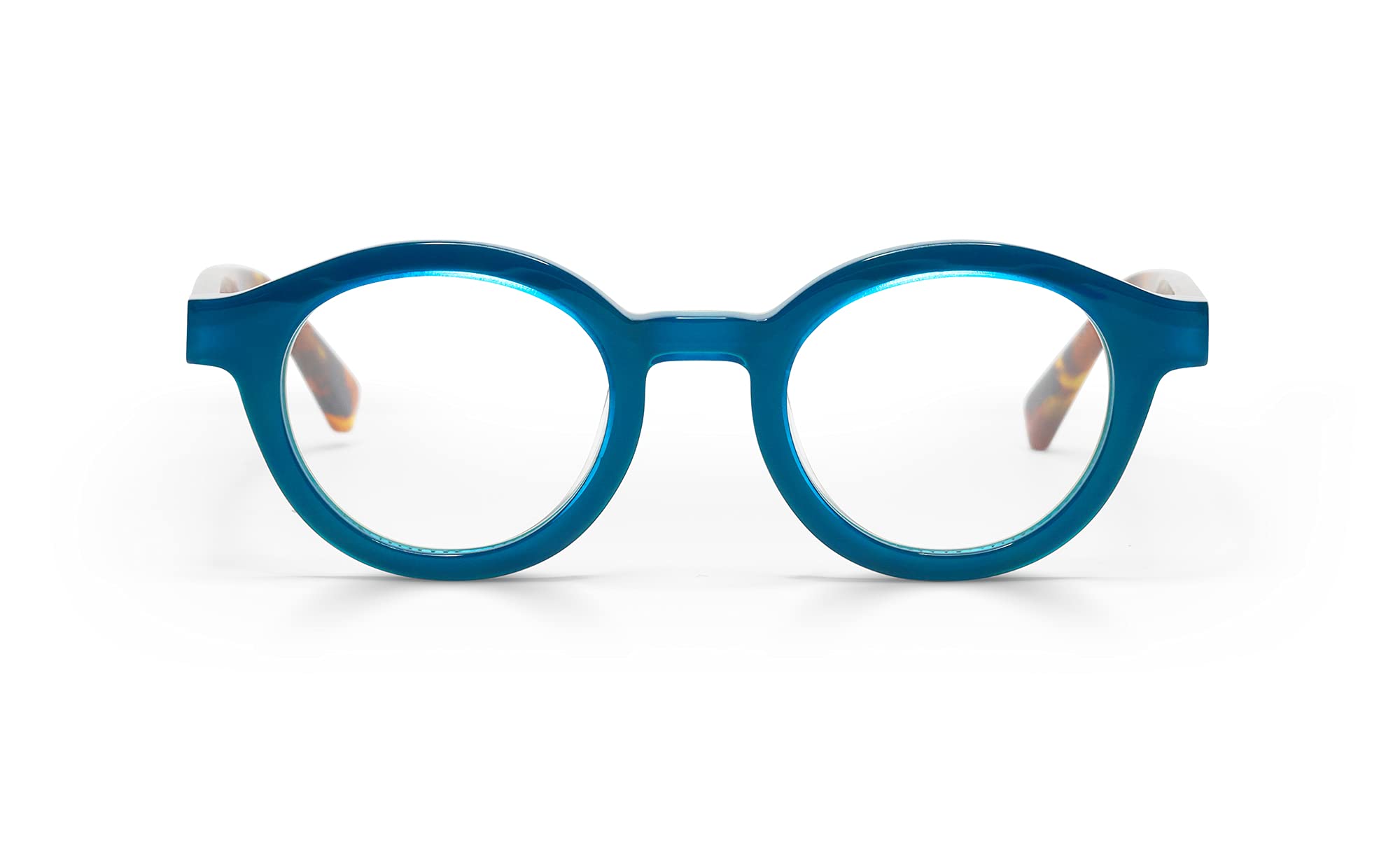 Eyebobs TV Party Narrow Reading Glasses for Men & Women - Premium Round Eyewear Frames for Narrow Faces | Perfect for Reading, Screen Time & Stylish Everyday Wear