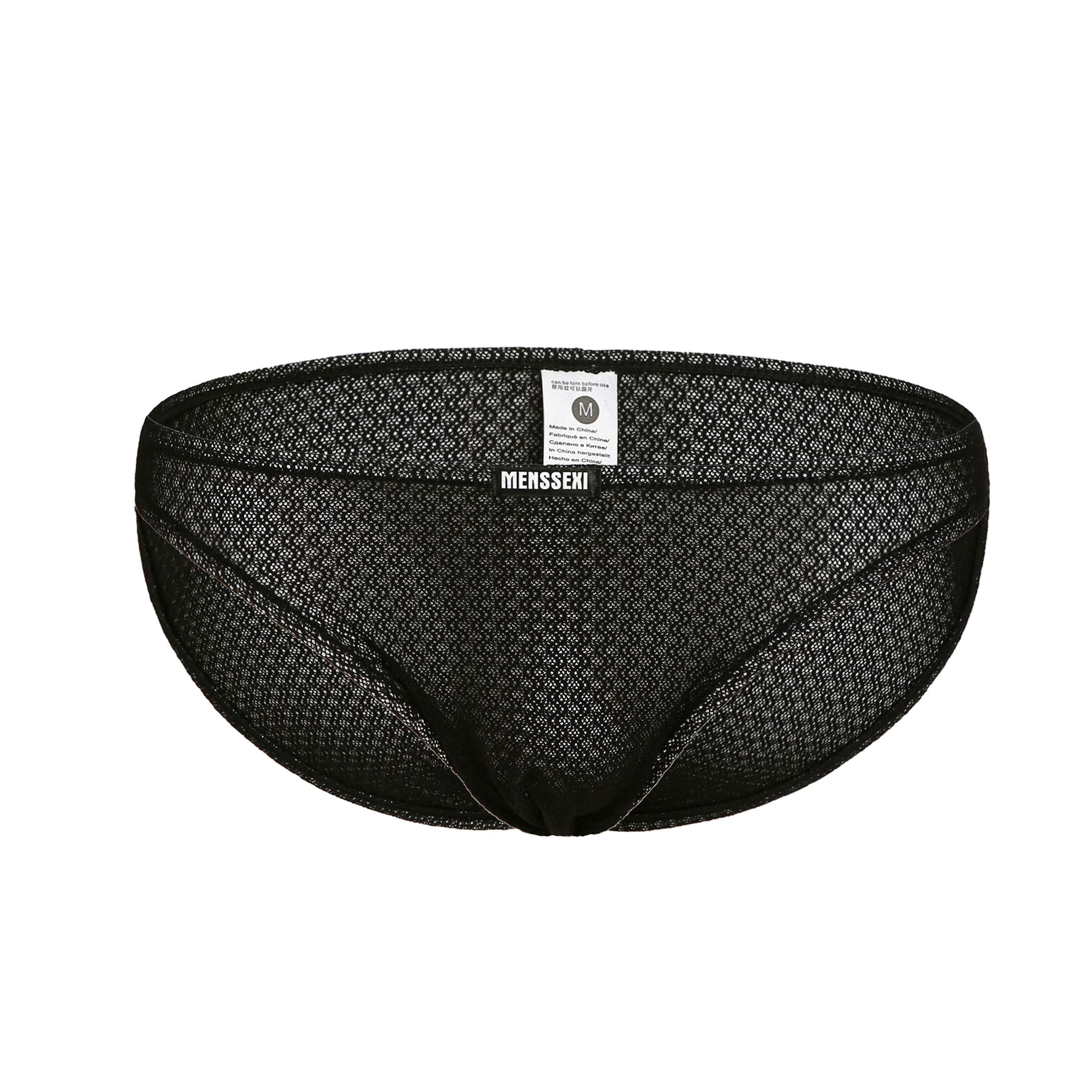 Sexy Transparent Thong Underwear for Men - Low Rise See-Through Design - Perfect for Sensual Wear, Intimate Moments & Special Occasions