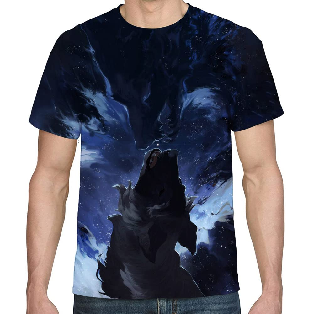 3D Printed Graphic T-Shirt for Men - Cool & Stylish Casual Tee - Sizes S to 3XL - Perfect for Streetwear, Parties & Everyday Fashion