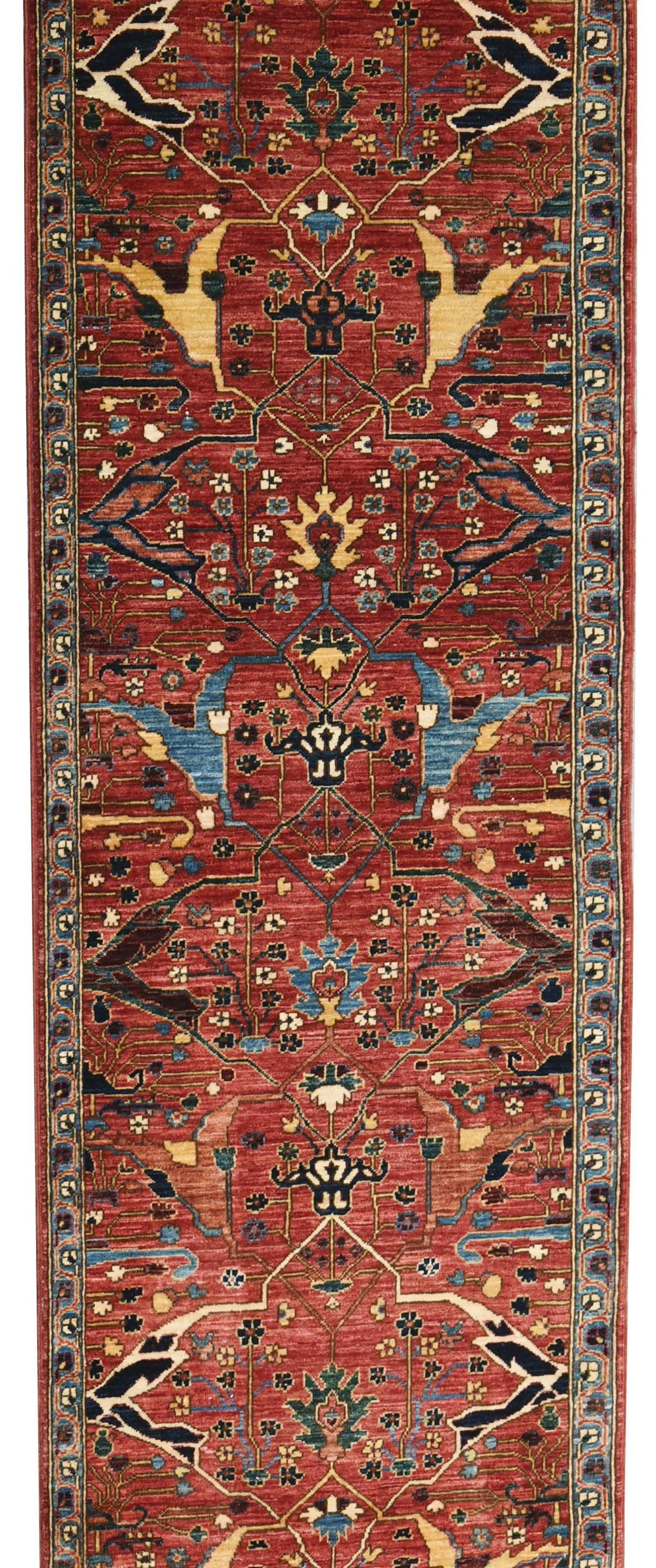 Handwoven Arabesque Tribal Rug - Authentic Bohemian Design for Home Decor, Living Room, Bedroom & Office - J72772
