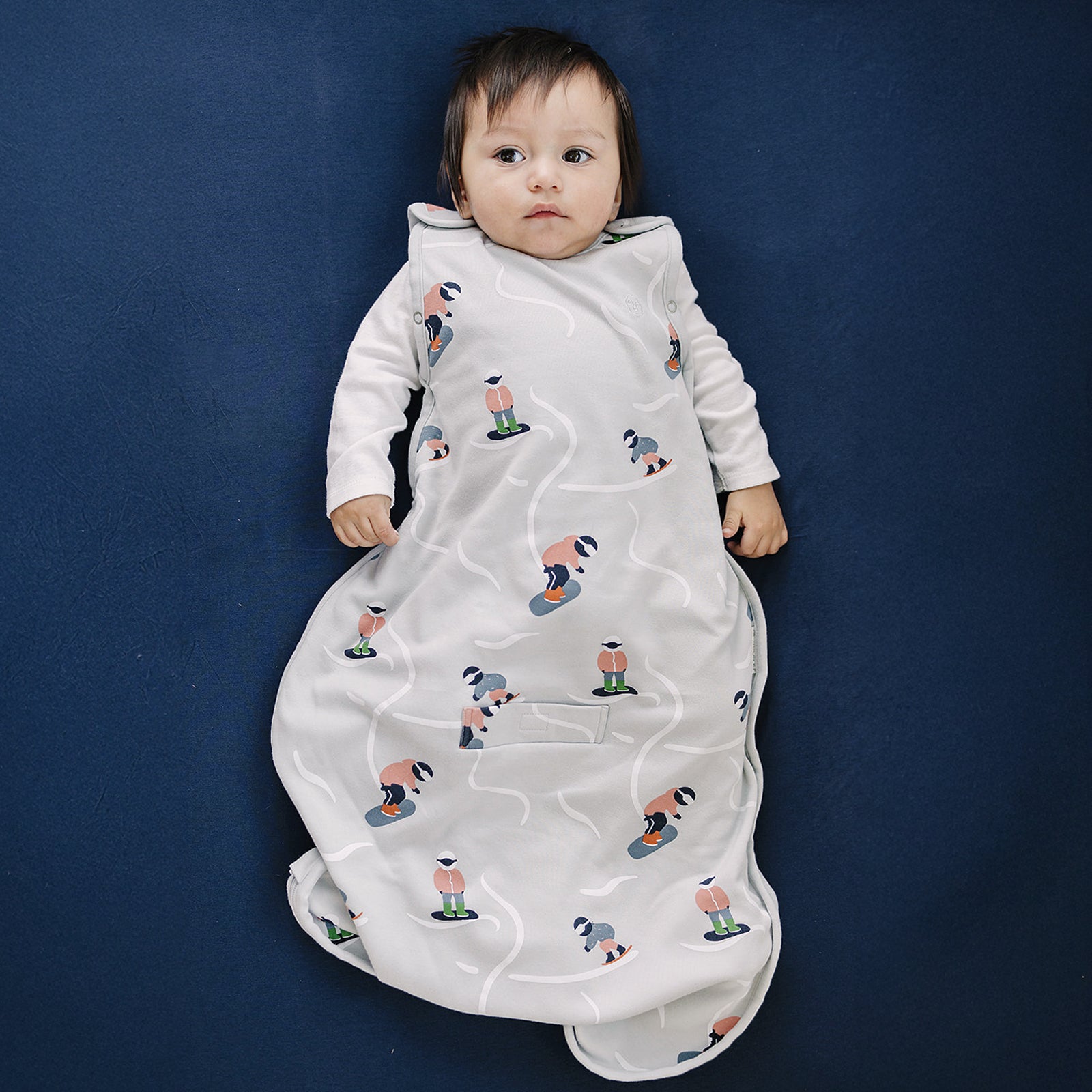 4 Season Baby Sleep Sack - Merino Wool & Organic Cotton for 2 Months to 2 Years - Warm Winter Sleeping Bag for Infants & Toddlers - Perfect for Nursery, Travel & Snowboarding Adventures