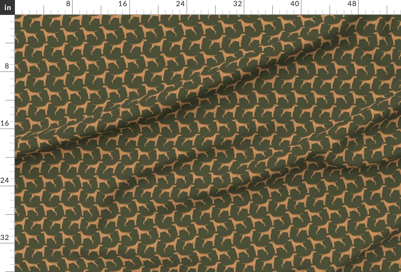 Cute Dog Printed Minky Fabric Fat Quarter - Soft Plush Material for Sewing Baby Blankets & Quilt Backing - Perfect for DIY Pet Projects & Nursery Decor