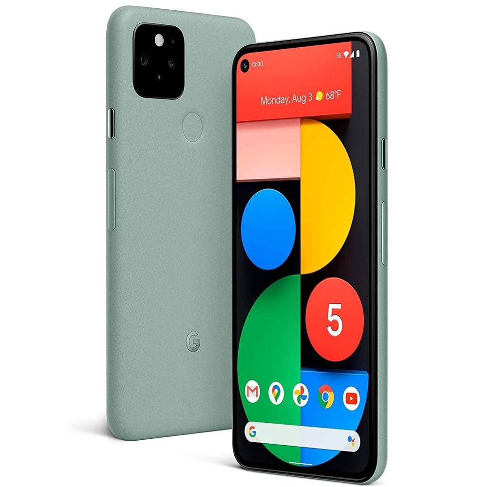 Google Pixel 5 5G Unlocked Smartphone - 128GB Storage, 8GB RAM, 6.0