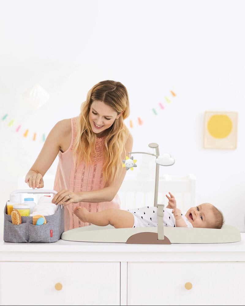 Skip Hop Wipe Clean Changing Pad - Waterproof Baby Diaper Changing Mat for Nursery & Travel - Easy to Clean Portable Changing Station for Newborns & Infants | Perfect for Home, Daycare & On-the-Go Parents