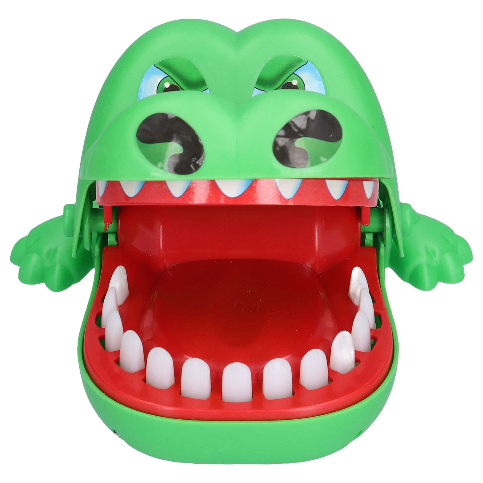 Round Cartoon Plastic Mouth Bite Game Toy - Fun Dentist Action Skill Practice for Kids, Perfect for Parties, Classrooms, and Family Game Nights