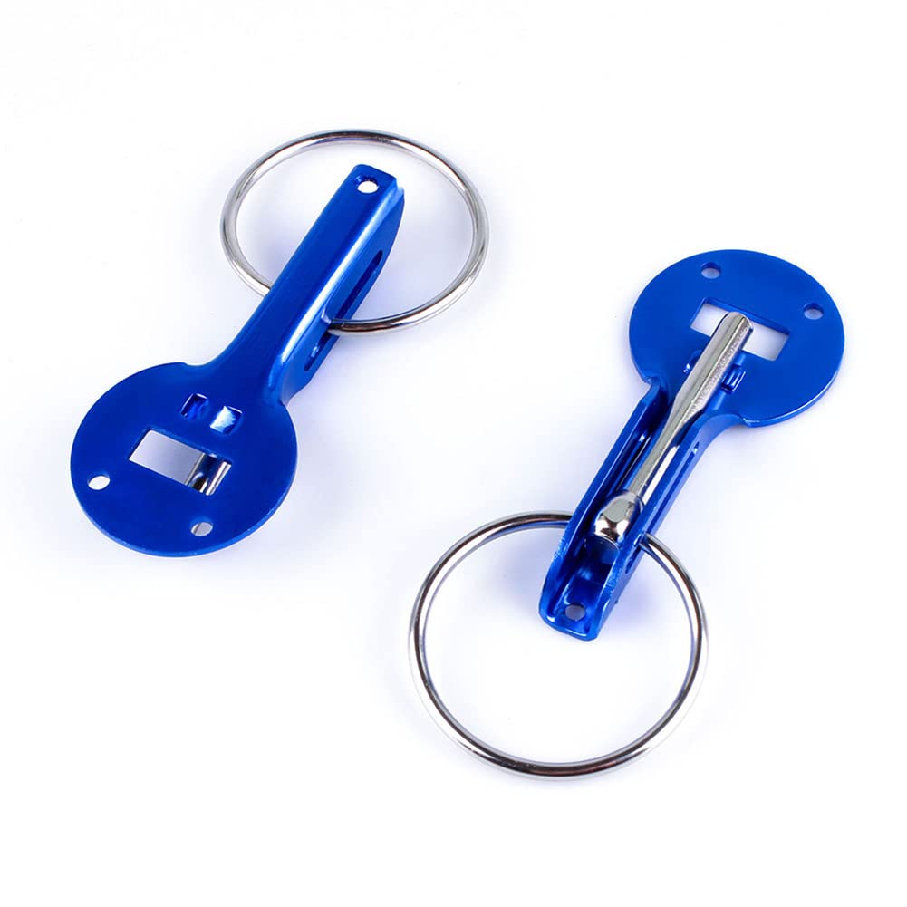 SEADEAR Universal Hood Pin Lock Kit - Black Racing Sport Car Bonnet Safety Pins | Secure Hood for Track Days, Car Shows & Off-Road Adventures