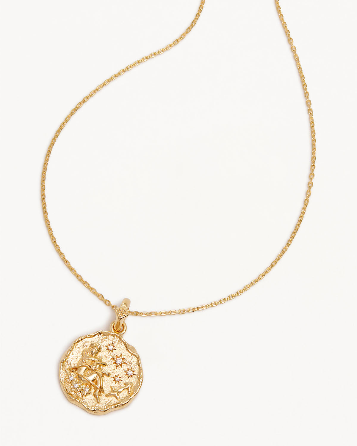 18K Gold Vermeil Zodiac Necklace - Sagittarius Constellation Pendant for Women | Perfect Birthday Gift & Everyday Jewelry for Zodiac Lovers
