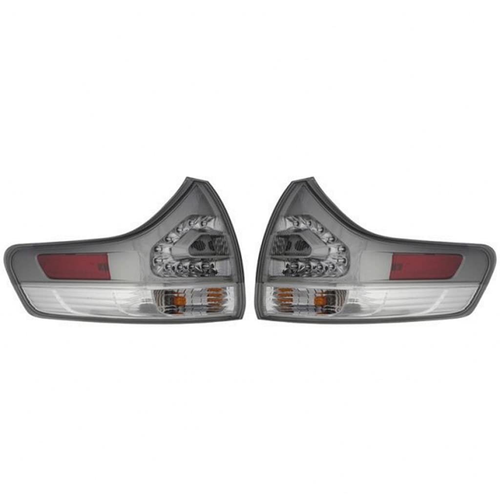 2011-2017 Toyota Sienna Replacement Tail Lights Pair - Left & Right Side Compatible with SE Models (TO2804110 TO2805110, 81560-08040 81550-08040) - Perfect for Night Driving Safety and Vehicle Customization