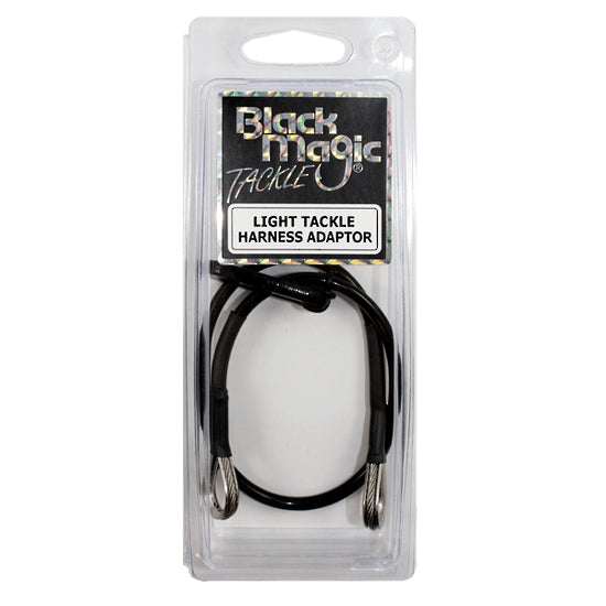 Black Magic Light Tackle Harness Adaptor - Durable Fishing Gear for Saltwater & Freshwater Anglers - Perfect for Kayak, Boat, and Shore Fishing Adventures