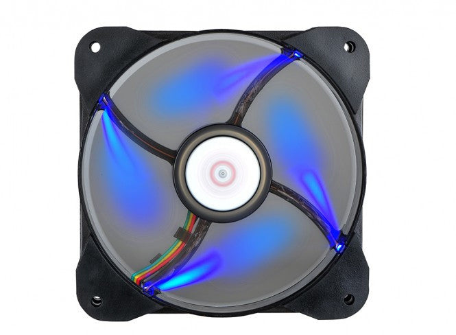 X2 Air Force 120x120x25mm LED Fan X212025N7L4 B PWM - High Performance PC Cooling Fan for Gaming Rigs, Workstations & PC Builds