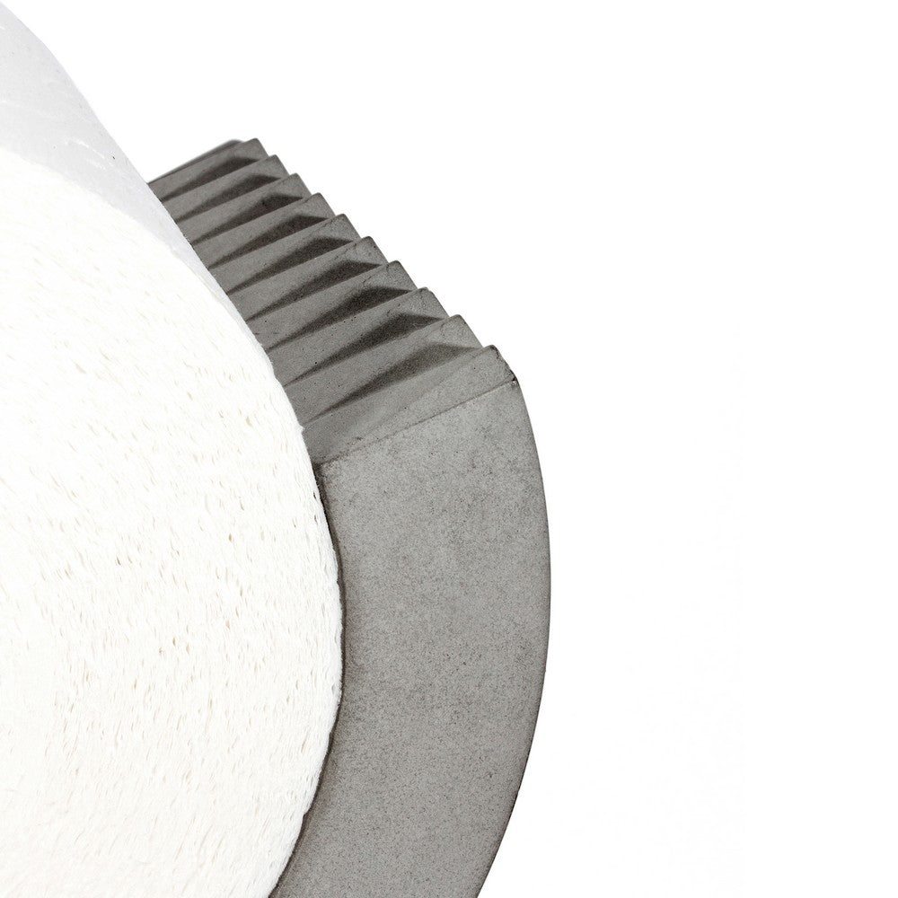 Lyon Beton Cloud Toilet Paper Dispenser - Wall-Mounted Bathroom Tissue Holder for Modern Homes, Offices & Restrooms | Space-Saving & Hygienic Solution