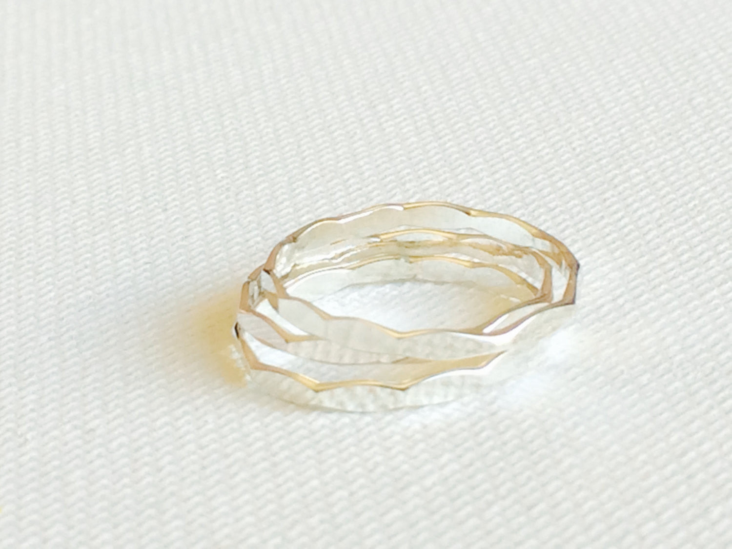 Clara Rings Set - 3 Piece Stackable Rings for Women, Elegant Gold & Silver Jewelry Gift (R129) | Perfect for Weddings, Parties & Everyday Wear