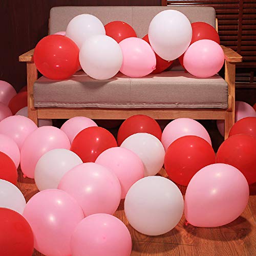 Valentine's Day Balloon Arch Kit - 110 Pack Red, Pink & White 5