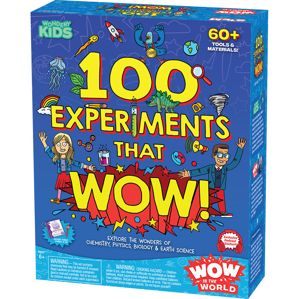 Wow in the World: 100 Amazing Science Experiments for Kids - Fun STEM Learning Activities for Home & Classroom (Coming Fall 2025)