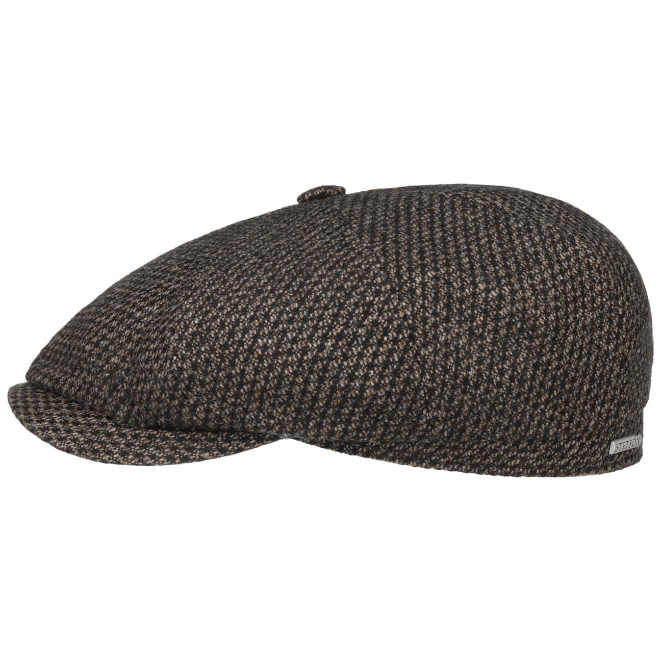 Stetson Hatteras Milbridge Wool Flat Cap for Men - Classic Winter Hat for Outdoor Activities, Hiking, and Casual Wear