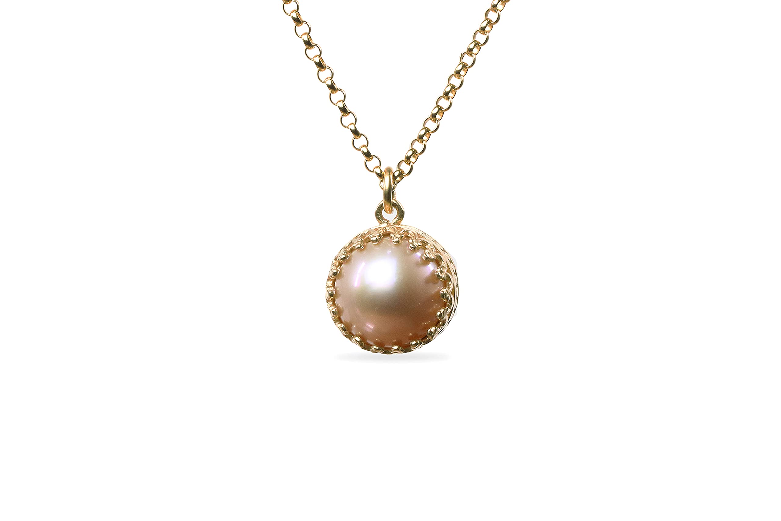 Elegant Pearl Necklace for Women - Handmade June Birthstone Jewelry | Wedding, Layering & Everyday Wear