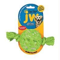 JW Pet Lattice Ball Toy - Mini Interactive Dog Chew Toy for Small Breeds - Perfect for Indoor Play, Training & Teething Puppies