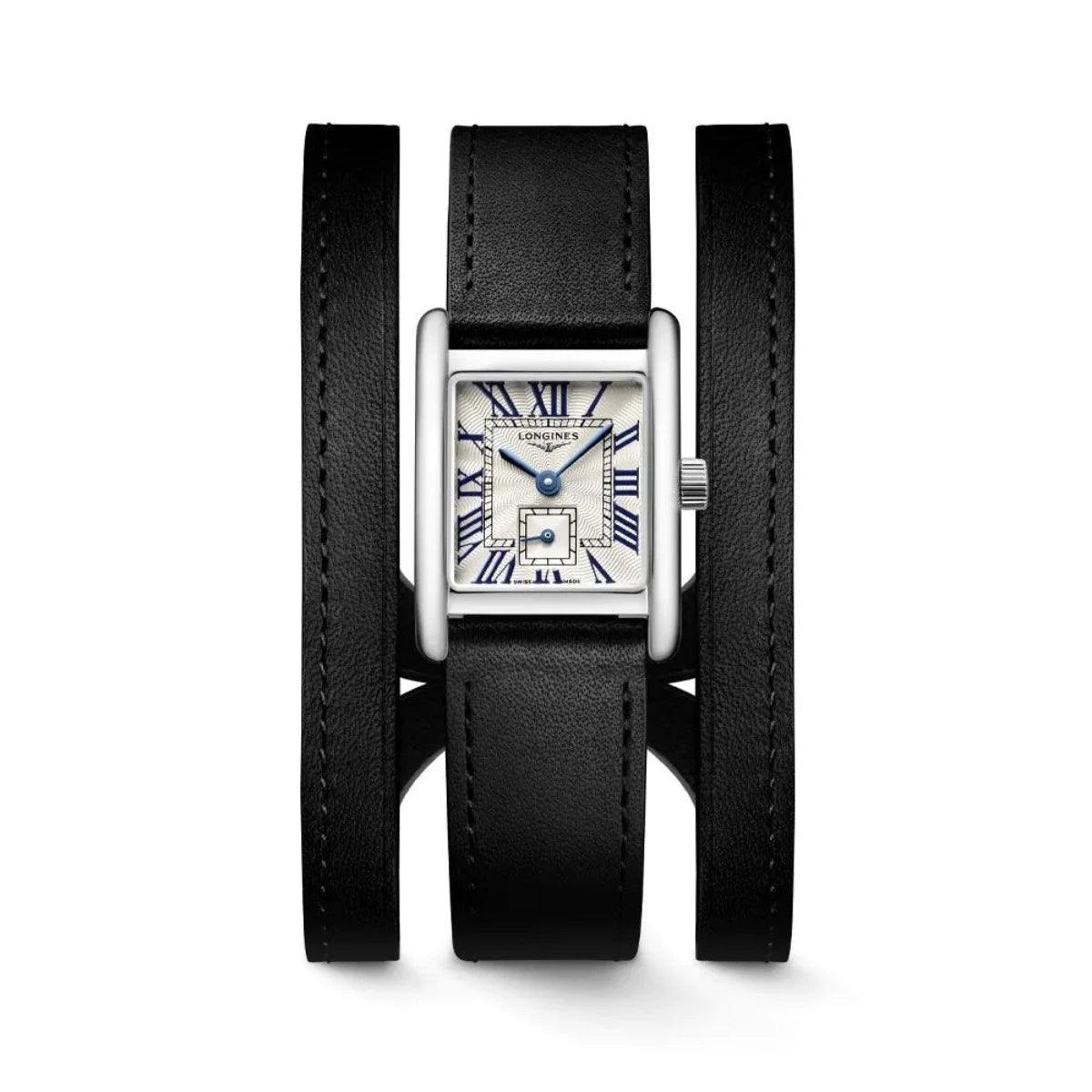Longines Mini DolceVita 21.50 x 29mm Silver Quartz Ladies Watch - Elegant Women's Dress Watch for Business, Party & Special Occasions