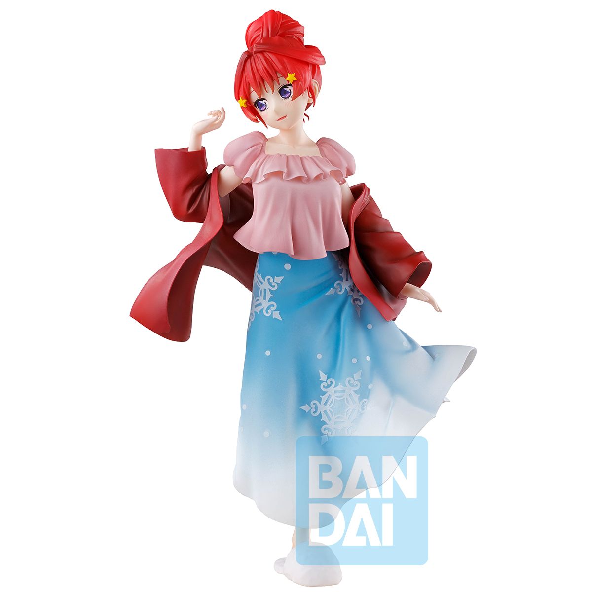Bandai Ichibansho The Quintessential Quintuplets Itsuki Nakano Loungewear Ver. Anime Figure - Perfect for Anime Collectors, Home Decor, and Gift Giving