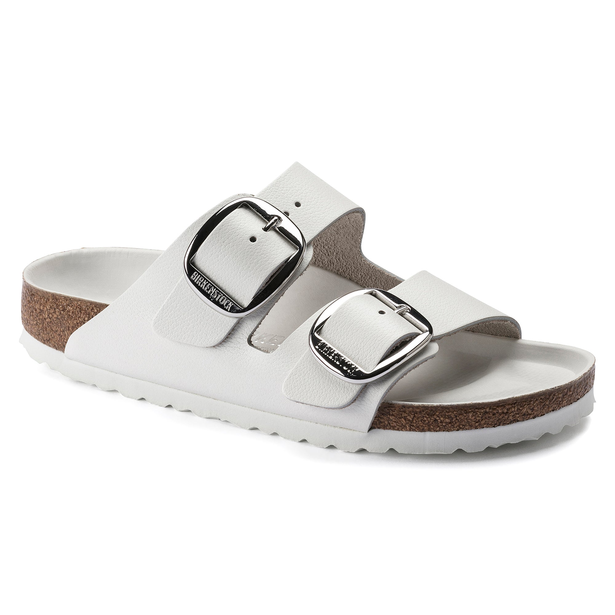 Birkenstock Arizona Big Buckle Sandals - Oiled Leather White Comfort Footwear for Women & Men | Perfect for Casual Wear, Beach, and Everyday Comfort