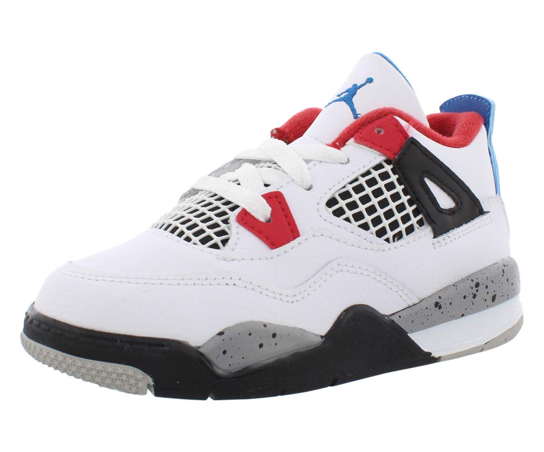 Jordan 4 Retro Baby Boys Sneakers - Comfortable & Stylish Basketball Shoes for Toddlers - Perfect for Playtime, Sports & Casual Wear