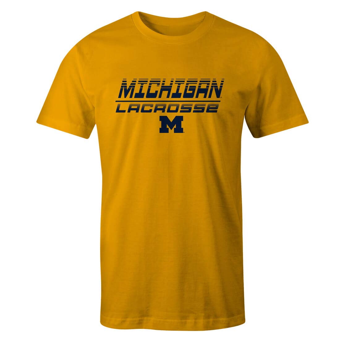 Michigan Lacrosse Collegiate Tee - Official Lacrosse Unlimited Apparel for Men & Women - Perfect for Games, Training & Fan Support
