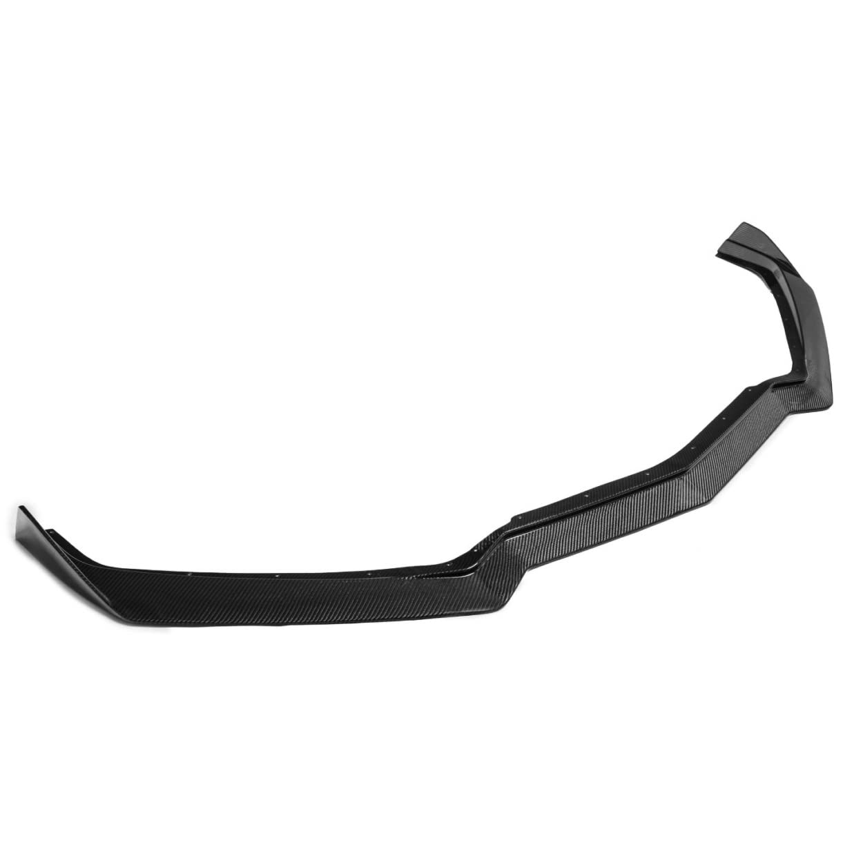 C8 Corvette Front Lip Spoiler Splitter - 5VM Style Carbon Fiber ABS Painted Front Bumper Body Kit for 2020-2024 Chevy Corvette C8 | Enhances Aerodynamics & Sporty Look for Street Racing & Car Shows
