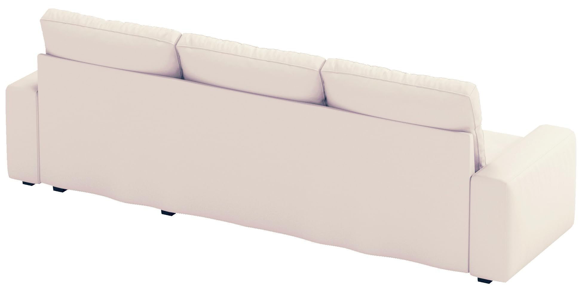 Durable Polyester Kivik Loveseat Cover with Chaise - 110.2