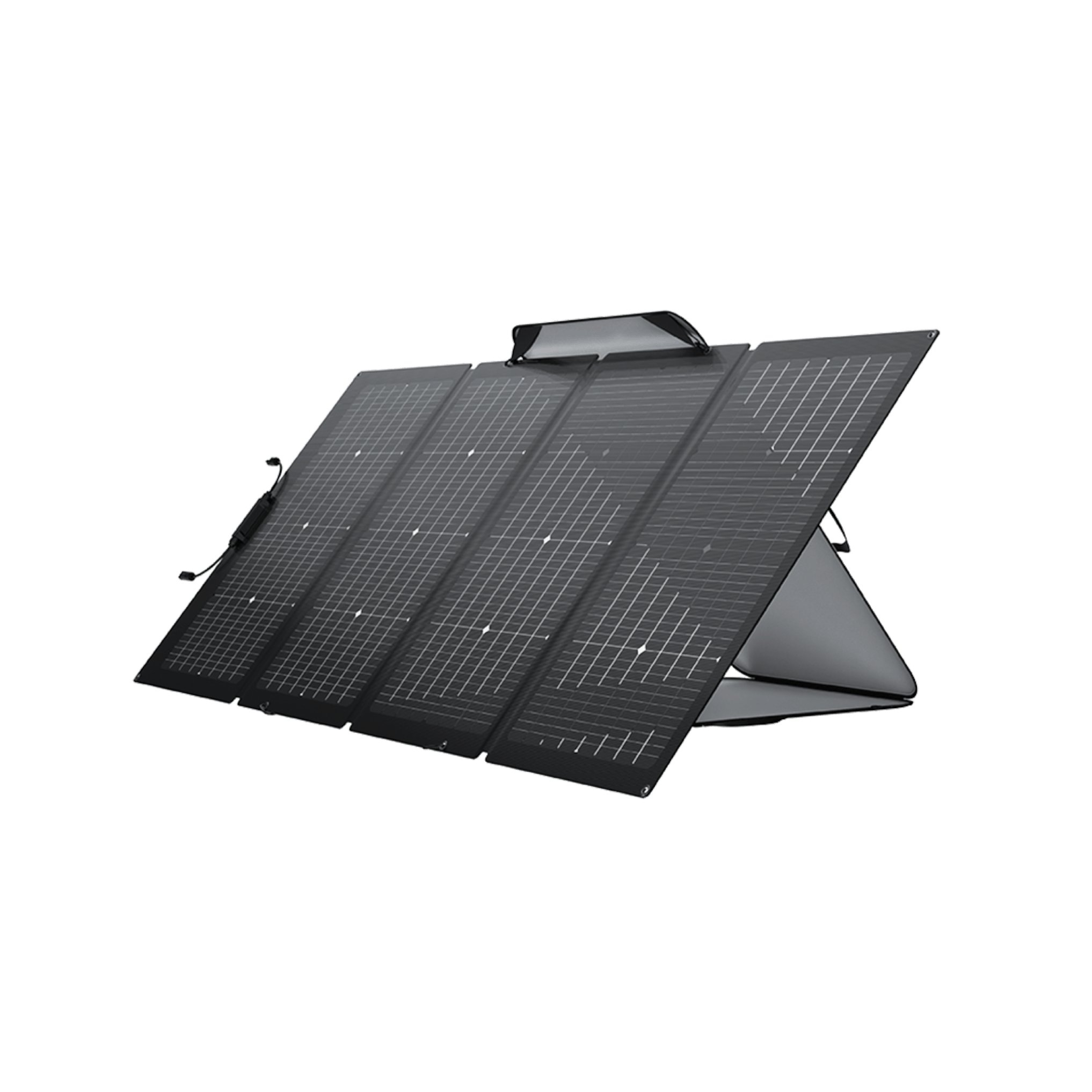 EcoFlow 220W Bifacial Portable Solar Panel (Refurbished) - High Efficiency Foldable Solar Charger for Camping, RV, Off-Grid & Emergency Power