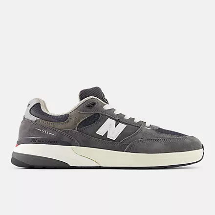 New Balance 933 Andrew Reynolds Skate Shoes for Men - Grey/White - Comfortable & Durable Sneakers for Skateboarding, Streetwear & Casual Wear
