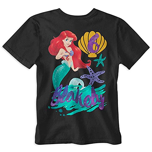 Ariel Birthday Shirt for Women - The Little Mermaid Inspired Custom T-Shirt - Disney Princess Party Supplies - Perfect for Birthday Parties, Cosplay & Disney Theme Events