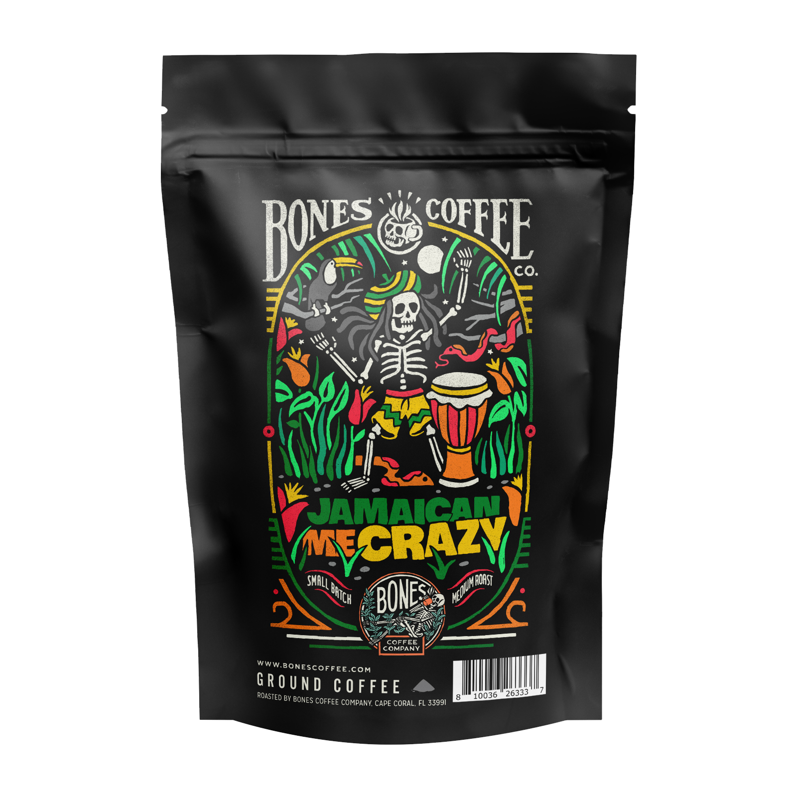 Jamaican Me Crazy Coffee Blend - 4oz Bag | Premium Gourmet Coffee for Home Brewing, Office & Gifting