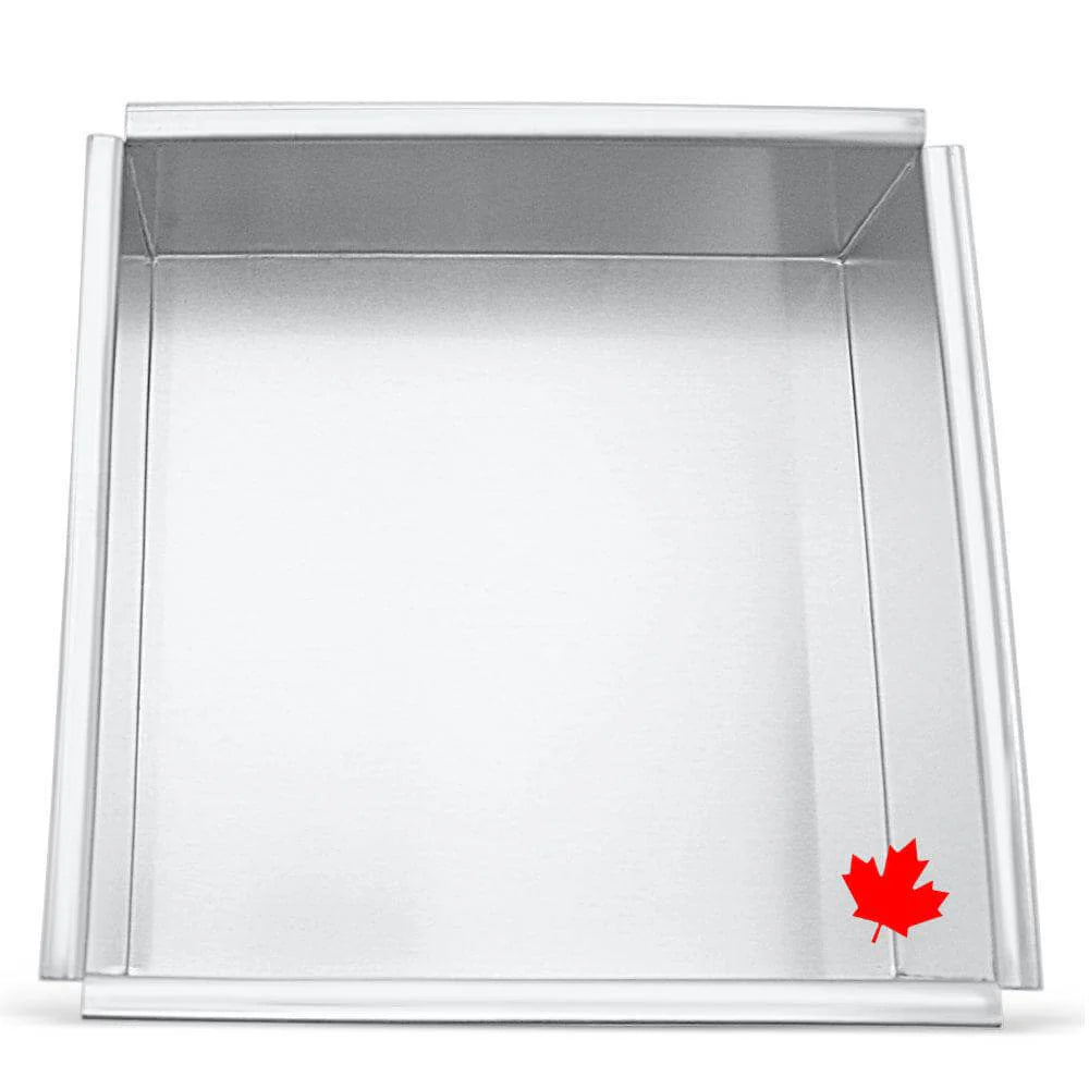Premium 9-Inch Square Cake Pan by Crown Cookware - Non-Stick Baking Dish for Brownies, Bars & Sheet Cakes - Perfect for Home Baking, Parties & Holiday Desserts