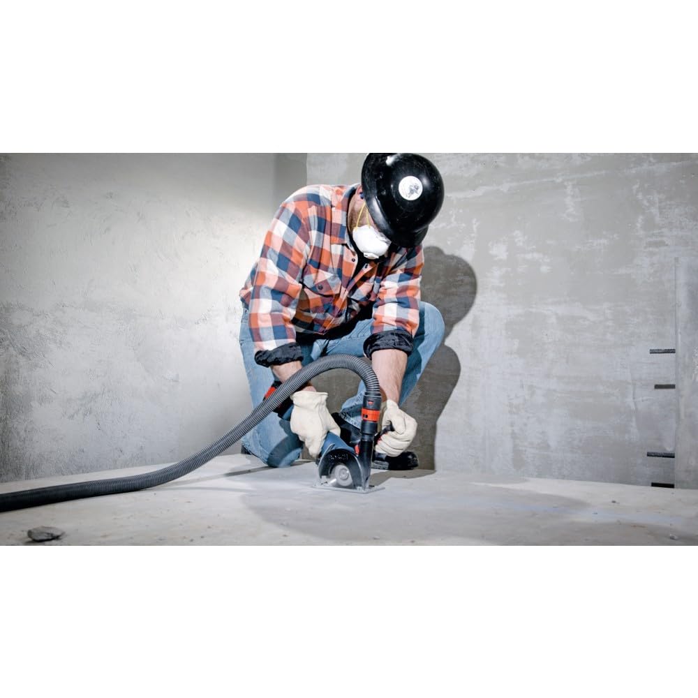 BOSCH GWS18V-13CN PROFACTOR™ 18V Cordless Angle Grinder with Slide Switch (Bare Tool) - 5-6 Inch Cutting & Grinding for Metal, Concrete & Wood - Perfect for Construction, DIY & Professional Use