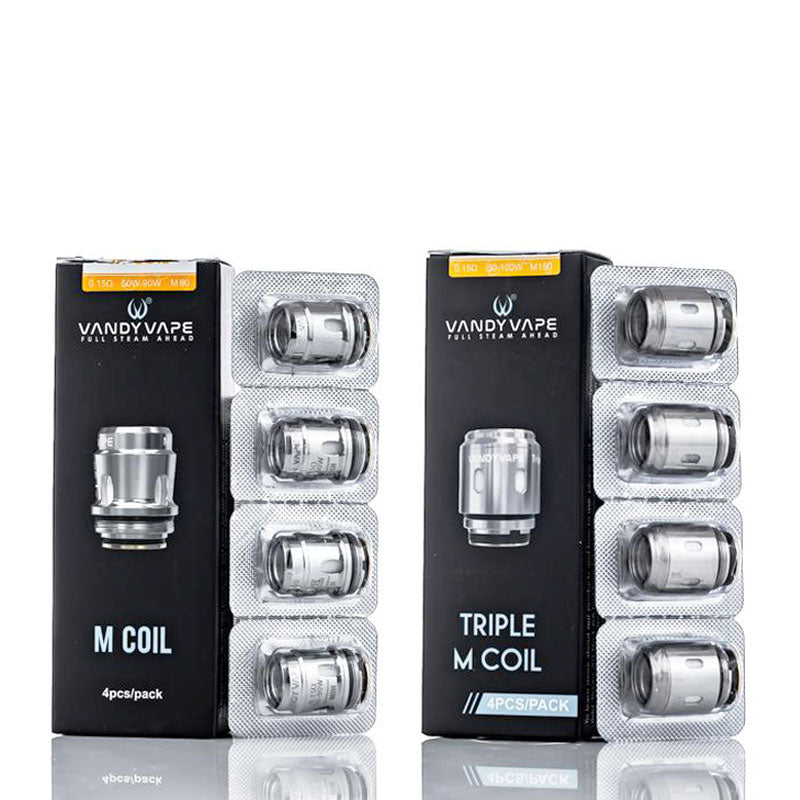 Vandy Vape M Mesh Replacement Coils - Compatible with Jackaroo, Swell & Trident Vape Mods - Perfect for Cloud Chasing & Flavor Enhancement