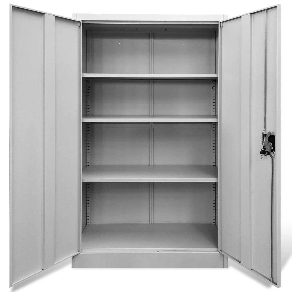 Heavy Duty Metal Locker Cabinet - 35.4
