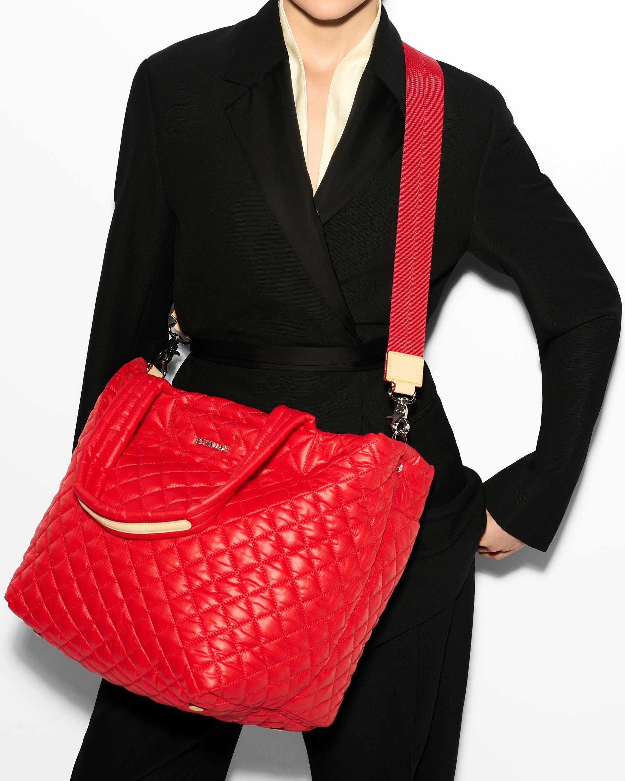 MZ Wallace Medium Metro Tote Deluxe - Stylish & Spacious Designer Handbag for Women | Perfect for Work, Travel & Everyday Use