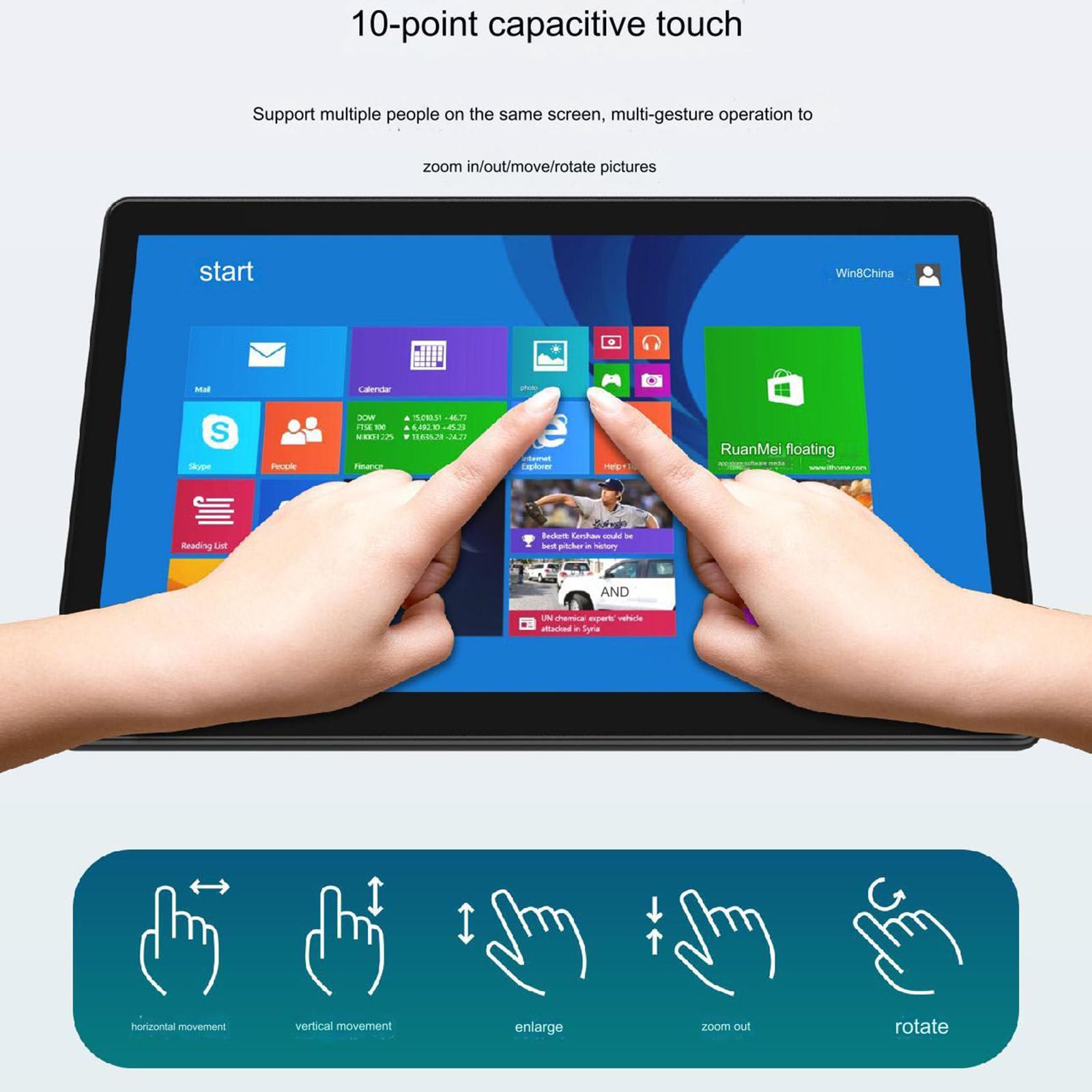 YXH-LPMM 10/11.6 Inch Rugged Industrial Tablet PC - Android 12 OS, 4GB RAM, 64GB Storage with POE Power Supply | All-in-One Touch Screen Computer for Harsh Environments, Factory Automation & Warehouse Management