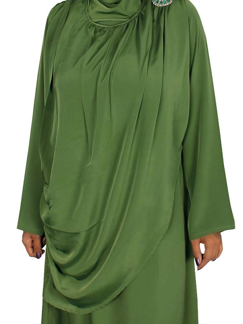 Zubi Abaya - Modest Islamic Prayer Dress for Women - Perfect for Prayer, Mosque, and Special Occasions