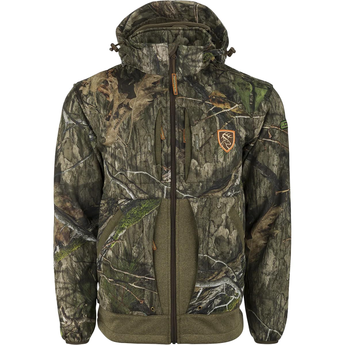Drake Waterfowl Stand Hunter's Endurance Jacket with Agion Active XL Scent Control Technology - Waterproof Hunting Jacket for Men, Camo Outerwear with Odor Elimination - Ideal for Duck Hunting, Turkey Hunting & Outdoor Adventures