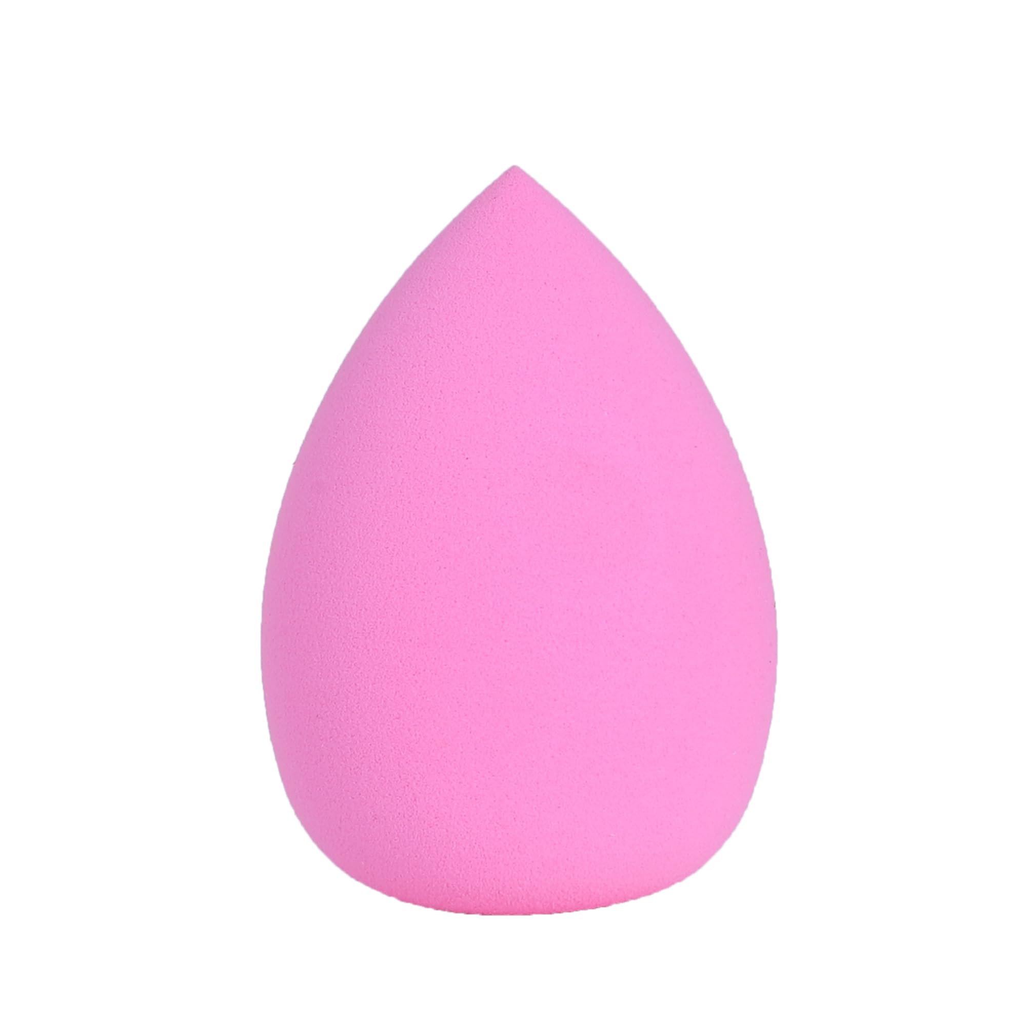 MS Glamour Hypoallergenic Beauty Blender Sponge - Professional Makeup Blending Sponge for Flawless Foundation & Concealer Application (Pink) - Perfect for Daily Makeup, Travel & Professional Salon Use