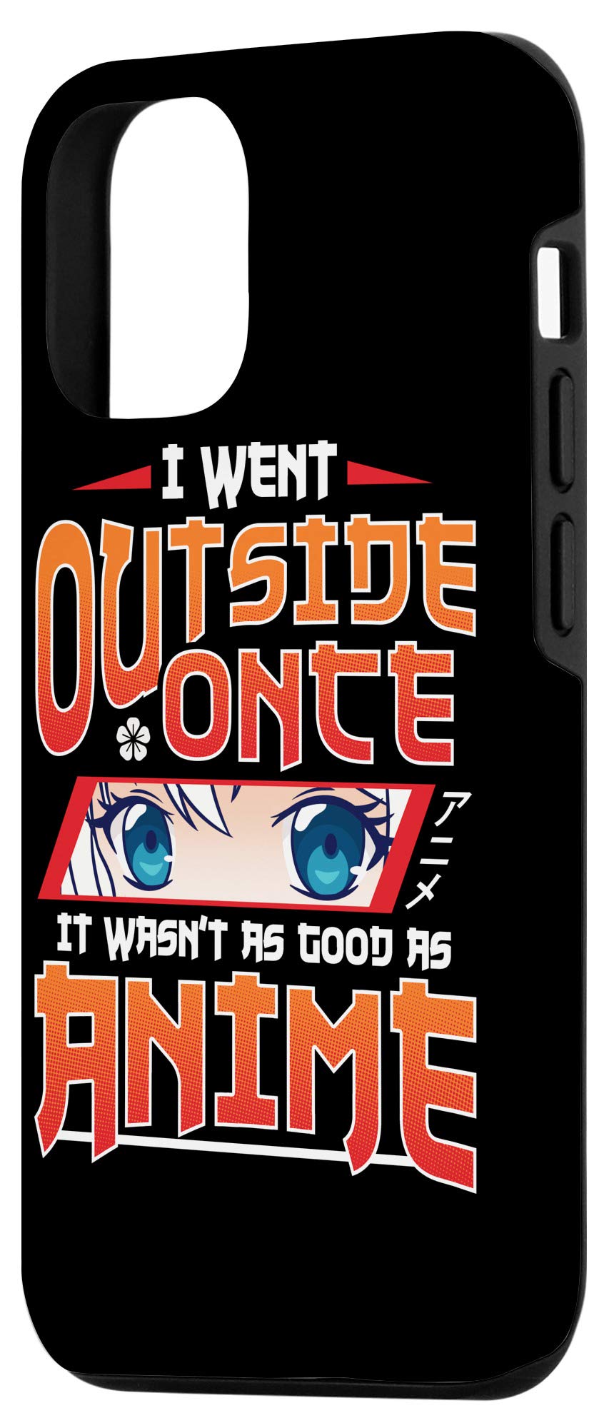 Premium Anime iPhone 12/12 Pro Case - Cute Japanese Cartoon Design Protective Cover - Perfect for School, Work & Daily Use