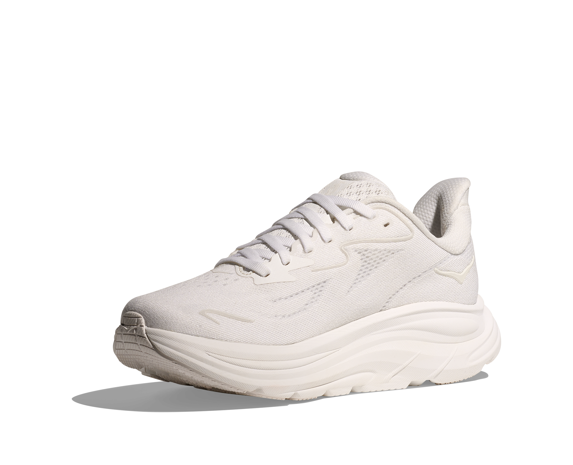 HOKA Women's Clifton 10 Running Shoes - Lightweight Cushioned Sneakers for Women (White/White) | Perfect for Road Running, Jogging & Gym Workouts