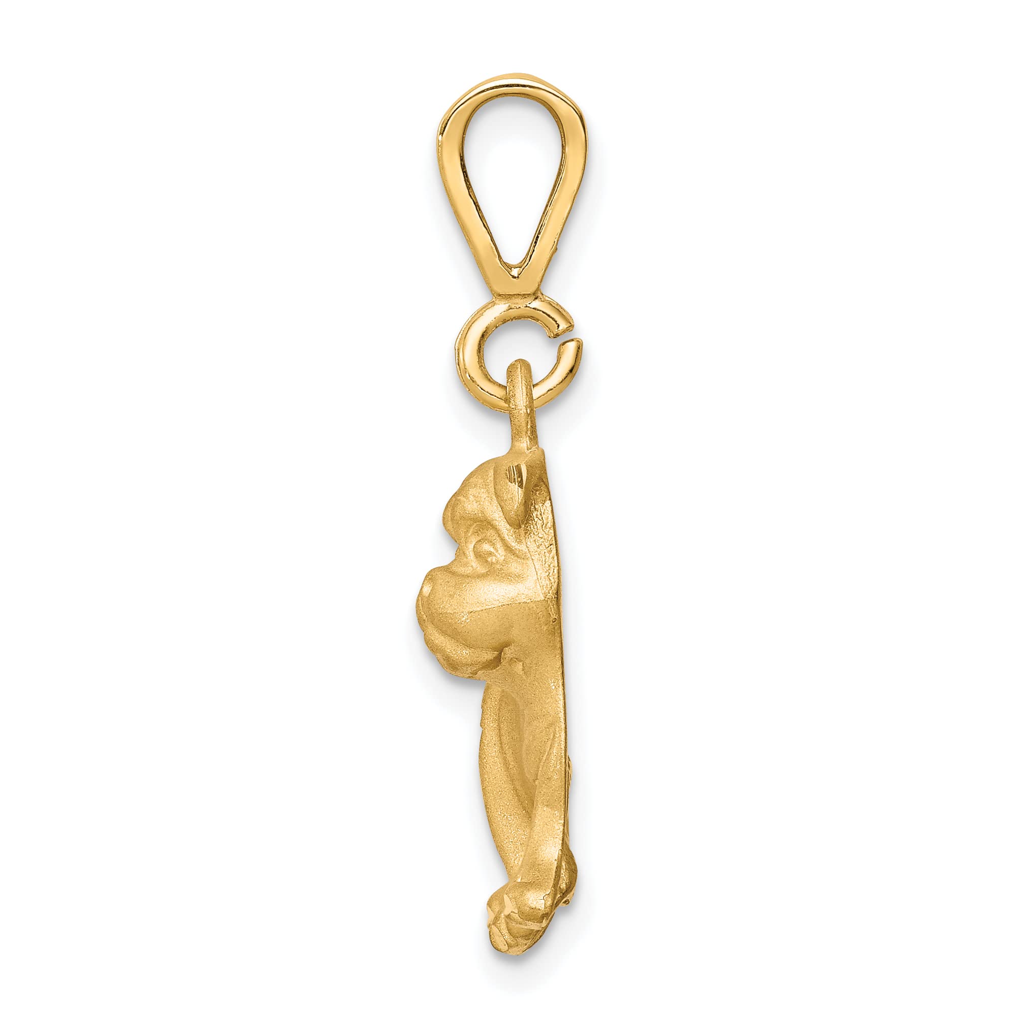 10K Solid Yellow Gold Dog Pendant Necklace for Pets - Elegant & Durable Jewelry for Dogs, Perfect for Gifting, Special Occasions & Daily Wear