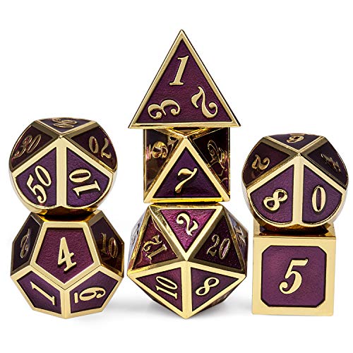Dark Purple With Gold